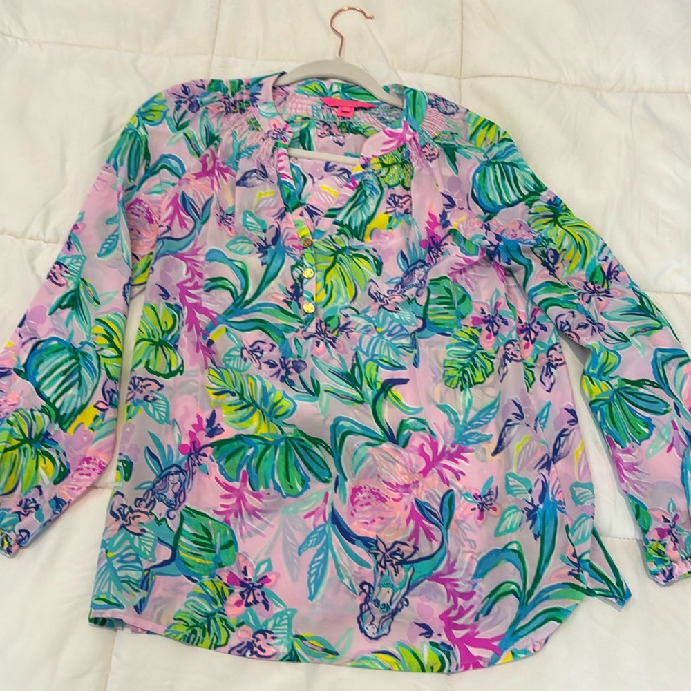 NWOT Lilly Pulitzer Silk Elsa Size XS